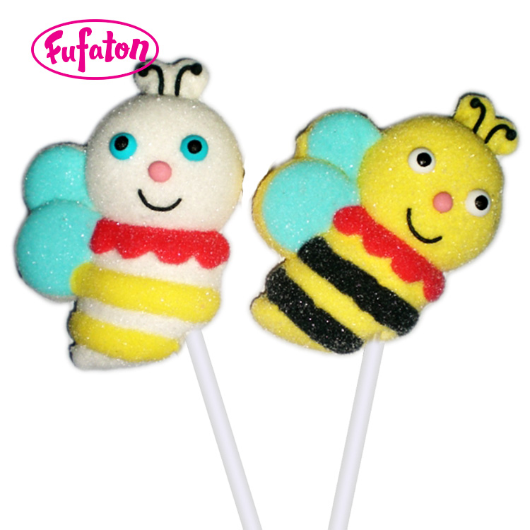 Little Bee Marshmallow Lollipops | Wholesale B2B Candy Supplier