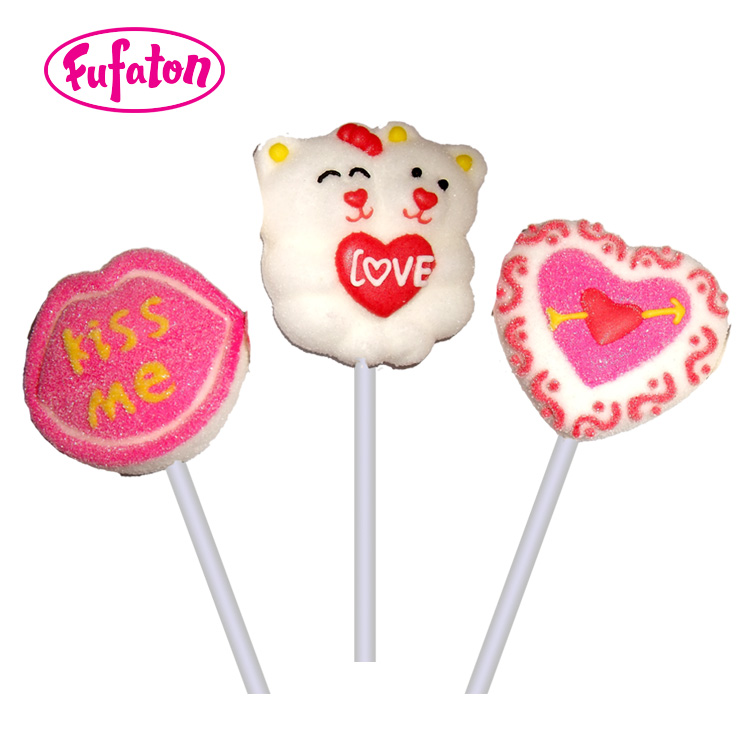 Handmade Heart Shaped Marshmallow Pop | Wholesale B2B Candy