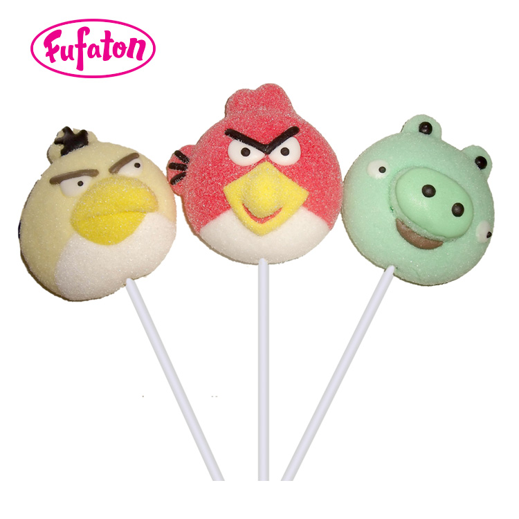 Angry Bird Marshmallow Pops Wholesale | Character Candy Manufacturer