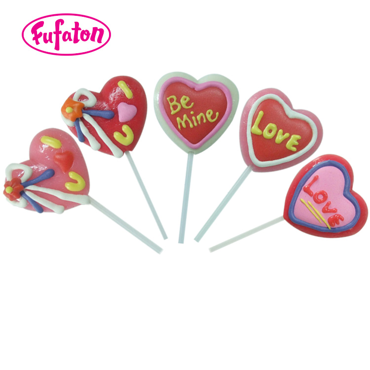 Red Heart Shaped Lollipop Candy | Valentine Candy Manufacturer & Wholesale Supplier