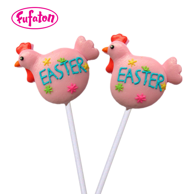 50g Hen Shaped Lollipops for Easter