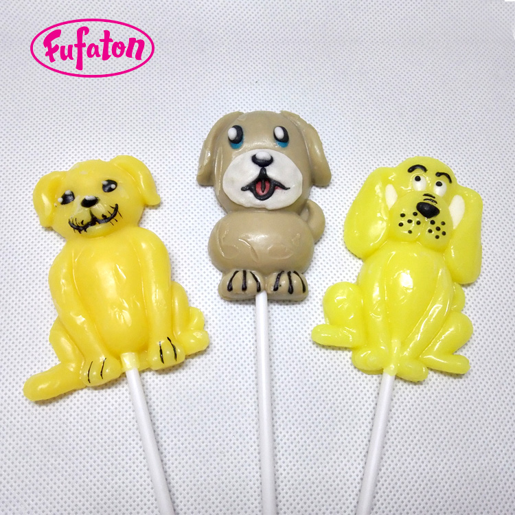Dog or Puppy shaped Candy Lollipops