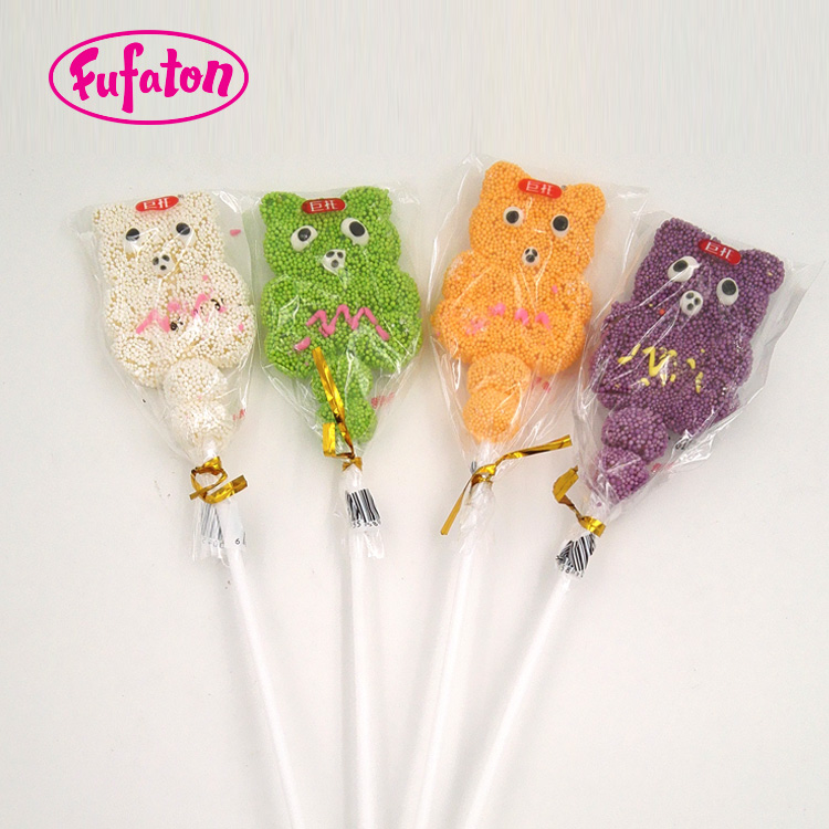 Pearl Coated Jelly Candy Lollipop on Long Sticks | Wholesale Supplier