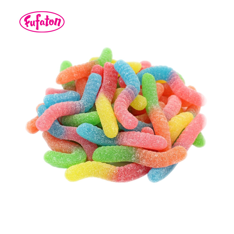 sugar coated Gummy Worms
