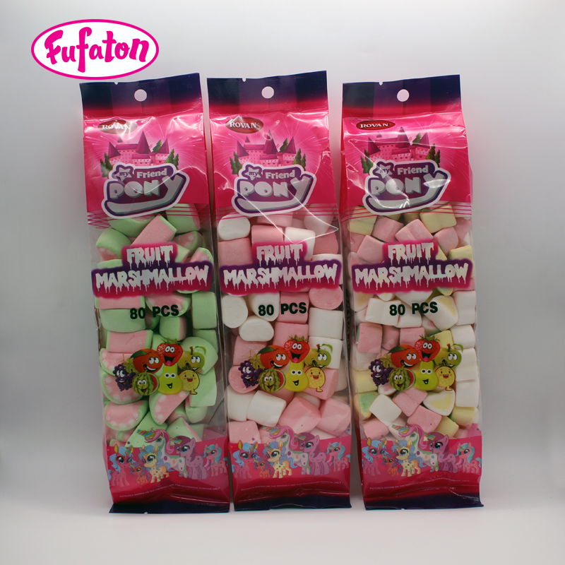 138g twist marshmallows in pillow bag