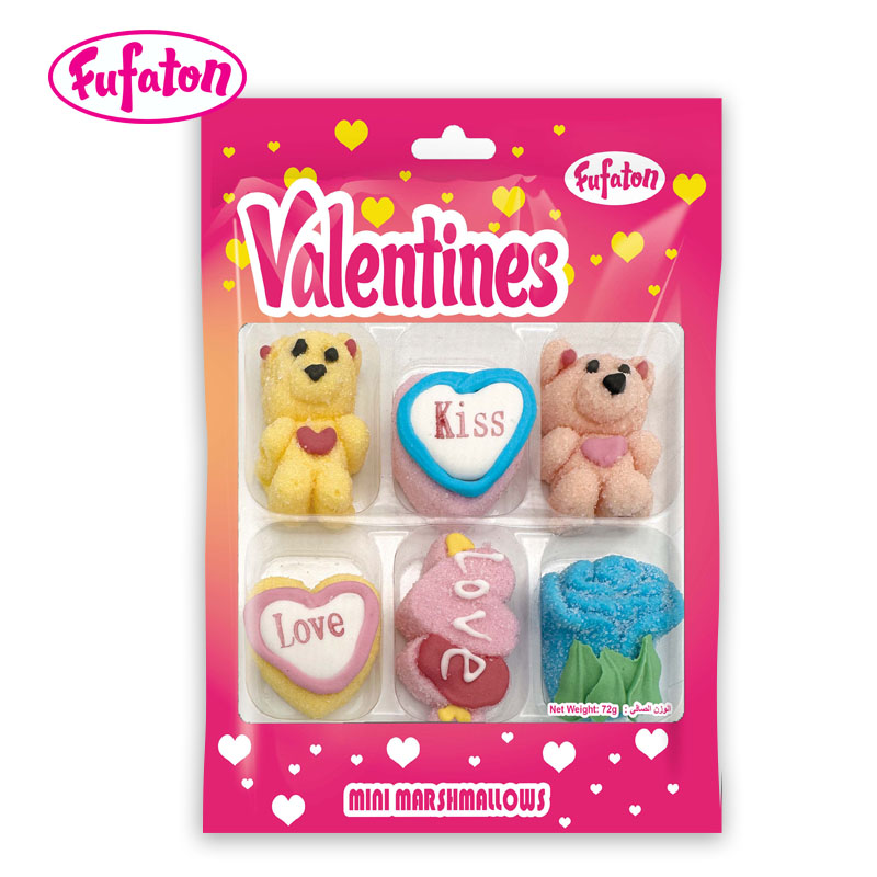 6pk Marshmallow Characters Candy Bag | Assorted Character Marshmallow Manufacturer & Supplier