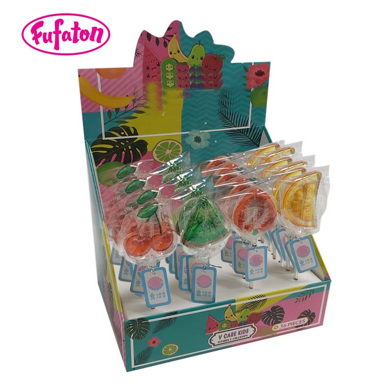 Printed Candy Lollipops with Irregular Shapes