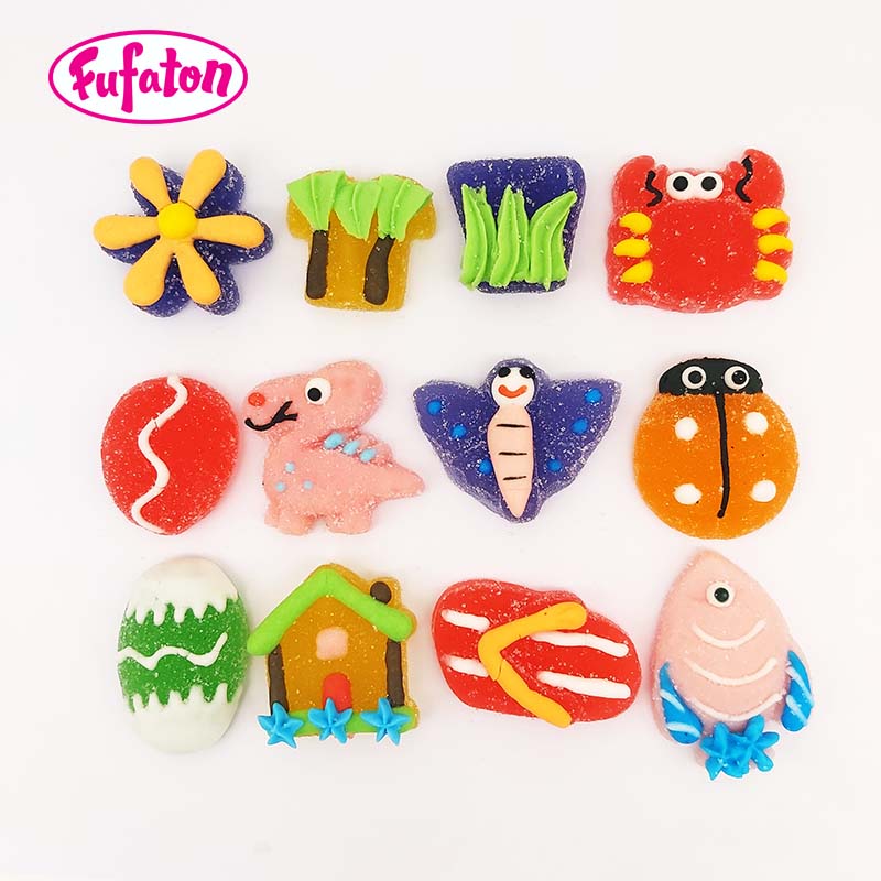 Cake decorating supplier 12g Small Characters Jelly Gummy Decoration