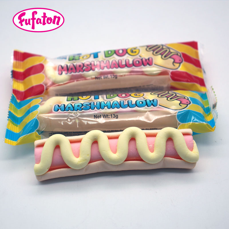 Mallow Hot Dog Shaped Novelty Marshmallow | Confectionery Factory