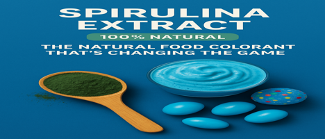 Fufaton Candy Transitions to Spirulina Extract as a Natural Alternative to E133